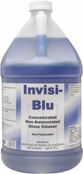 Detco Invisi-Blu, 1 Gal, Concentrated Glass Cleaner - 33687484