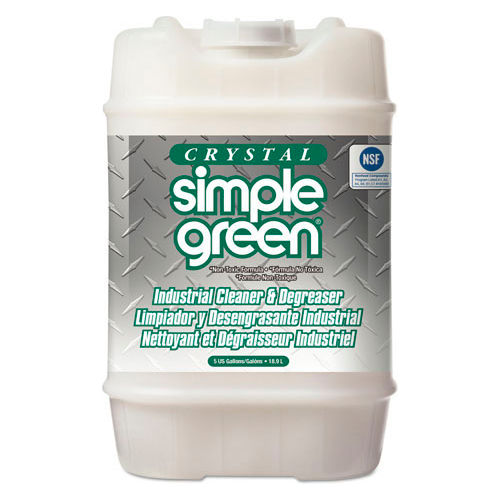 Simple Green Crystal Simple Green® Industrial Cleaner and Degreaser, 5 Gallon Pail - 19005 - WBB260338