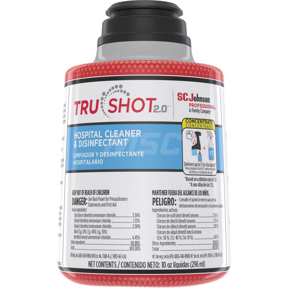 SC Johnson Professional TruShot 2.0 Hospital Cleaner & Disinfectant, 10 oz, 4/case - 18261750