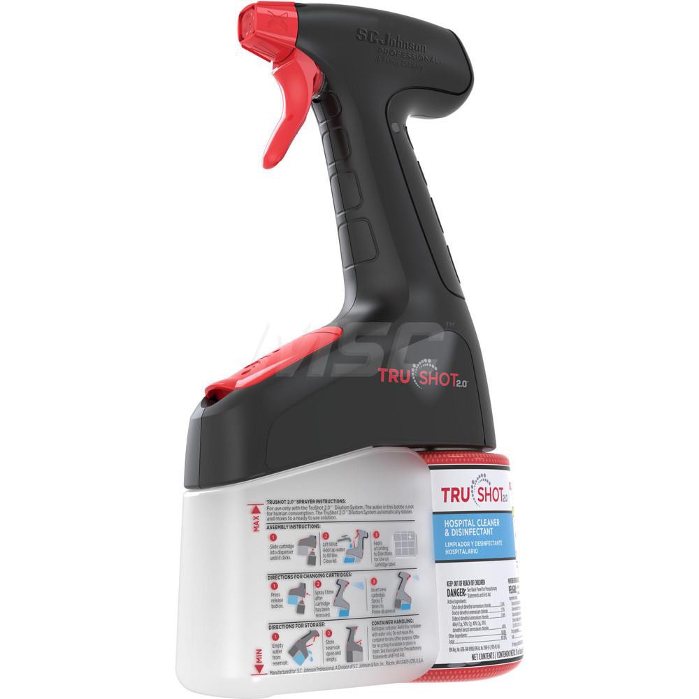 SC Johnson Professional TruShot 2.0 Hospital Cleaner & Disinfectant, 10 oz, 4/case - 18261750