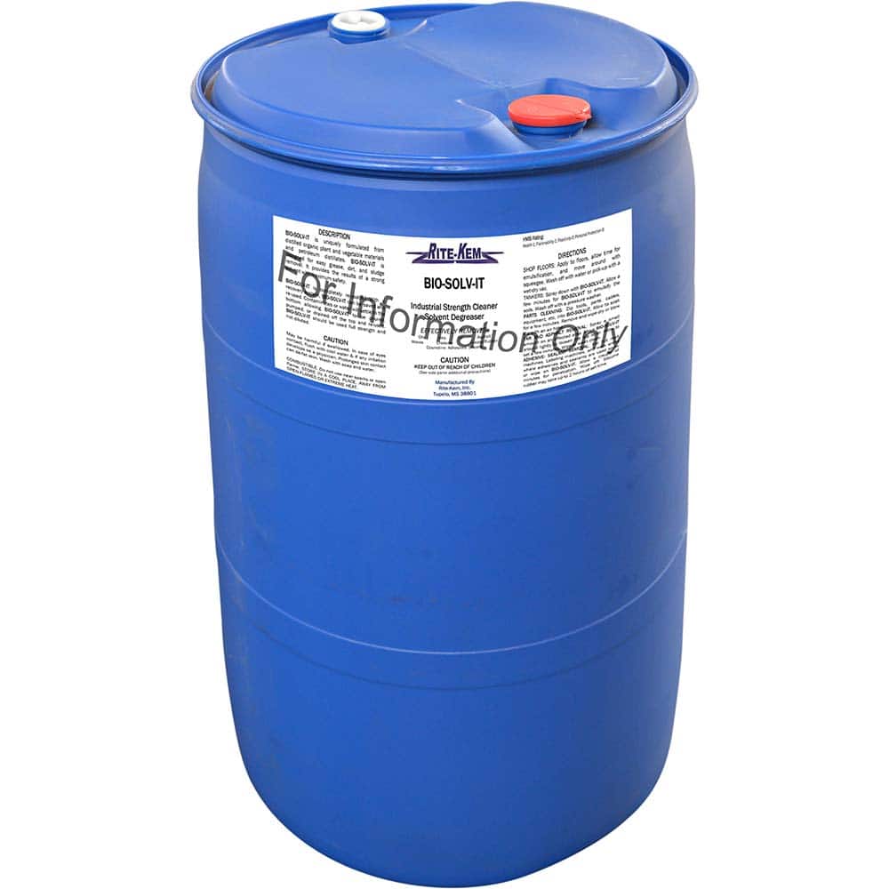 Rite-Kem All-Purpose Cleaner: 55 gal Plastic Drum - 48175970