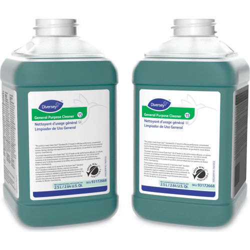 Diversey Diversey™ General Purpose Cleaner, Citrus Scent, 2.5 L Bottle, 2/Case - WBB3178441