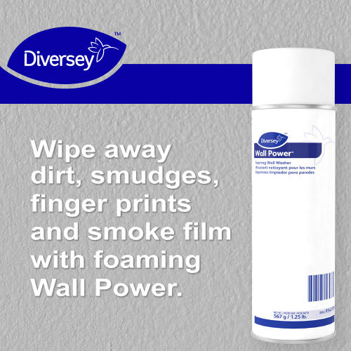 Diversey Diversey™ Wall Power Foaming Wall Washer, 20 oz. Can, 12 Cans/Case - WBB2685407