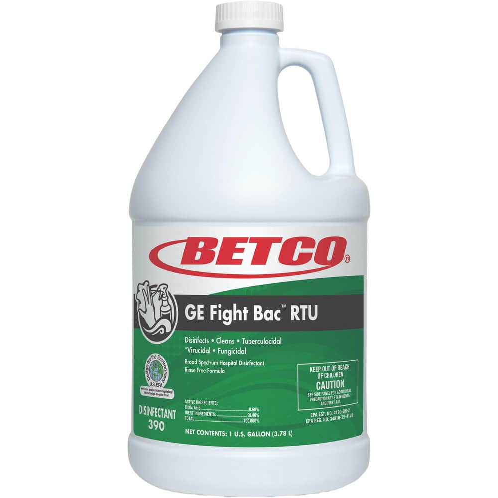Betco All-Purpose Cleaner:  1 gal, Bottle,  Disinfectant - 72530017