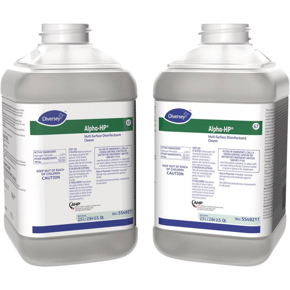 Diversey All-Purpose Cleaner:  2.5 L, Bottle,  Disinfectant - 85418234