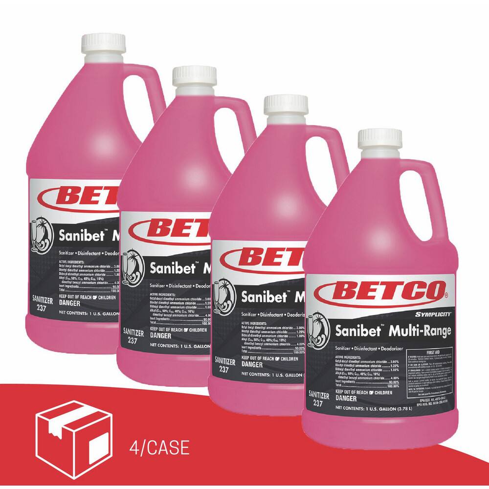 Betco All-Purpose Cleaner:  1 gal, Bottle,  Disinfectant - 72528128