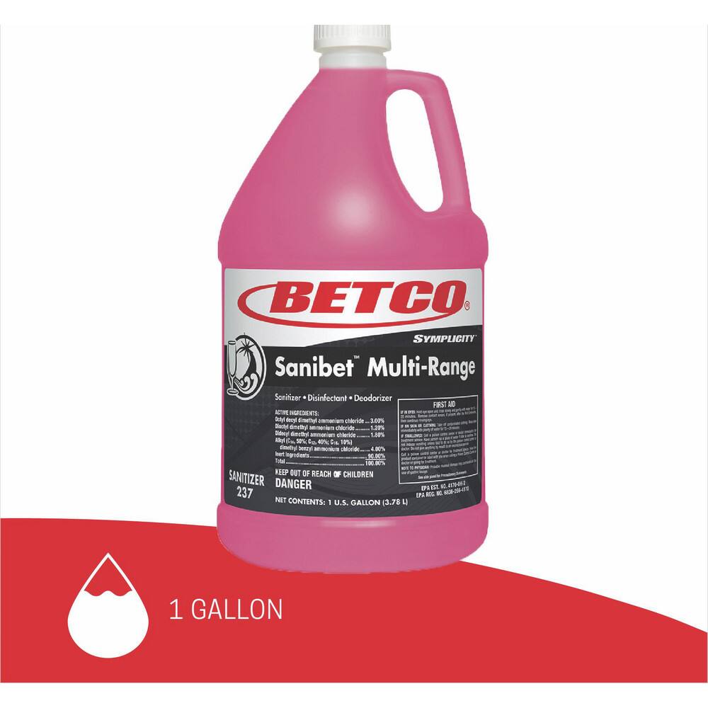 Betco All-Purpose Cleaner:  1 gal, Bottle,  Disinfectant - 72528128
