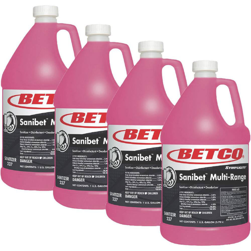 Betco All-Purpose Cleaner:  1 gal, Bottle,  Disinfectant - 72528128