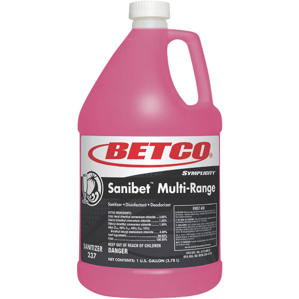 Betco All-Purpose Cleaner:  1 gal, Bottle,  Disinfectant - 72528128