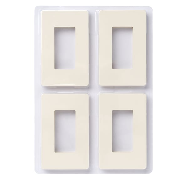 Faith Wall Plate, Number of Gangs: 1-Gang Plastic, Light Almond - SWP1-LA-08
