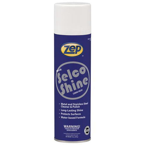Zep SelcoShine Stainless Steel Polish (Water-Based) 12 x 20 Oz - 11895494