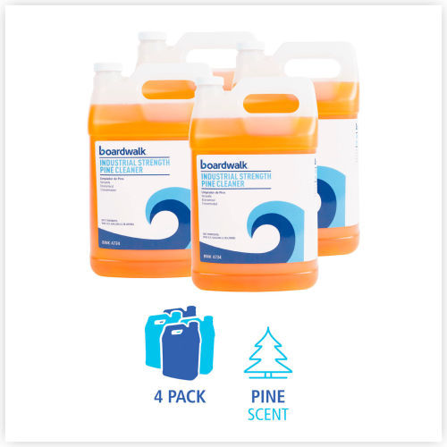 Boardwalk Boardwalk® Industrial Strength Pine Cleaner, Gallon Bottle, 4/Case - WBB2685286