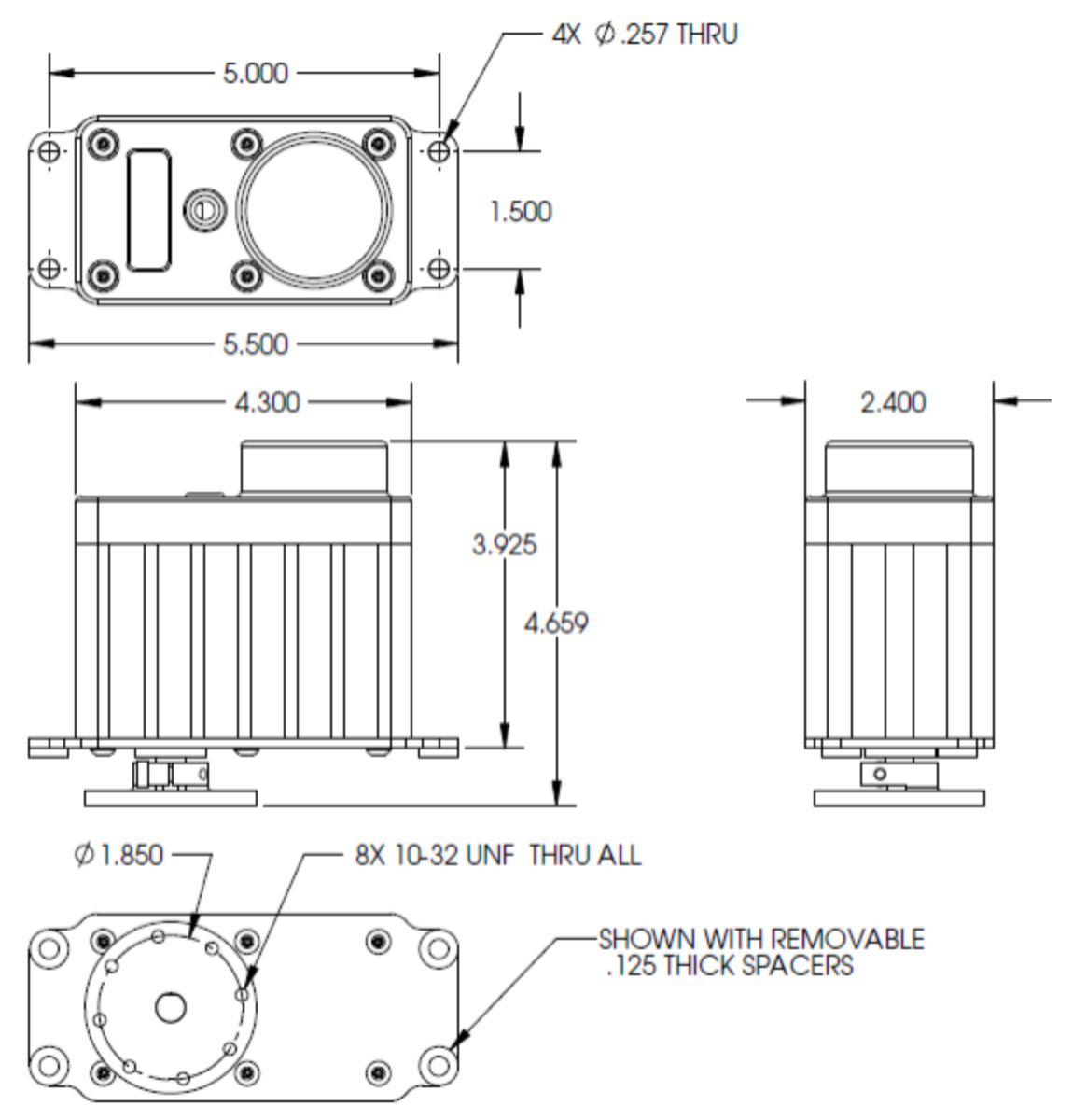 i00800 Torxis Servo 800 oz.in. 0.75 sec/90 deg - 1391