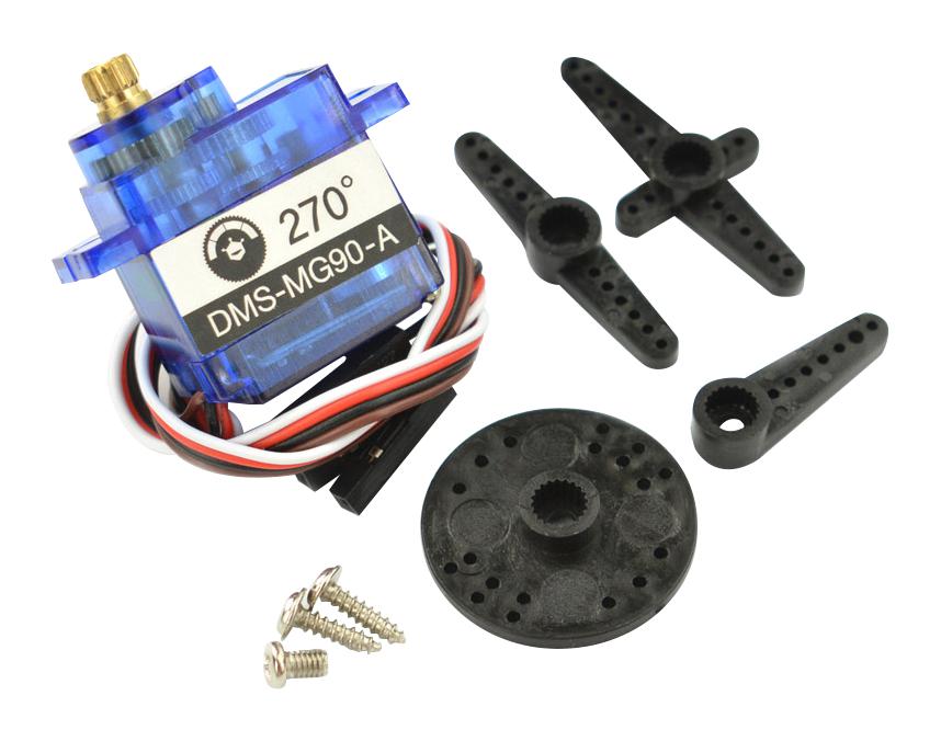 SERVO MOTOR, 270DEG, 1.47N-M, 6V ROHS COMPLIANT: YES - 52AJ5994