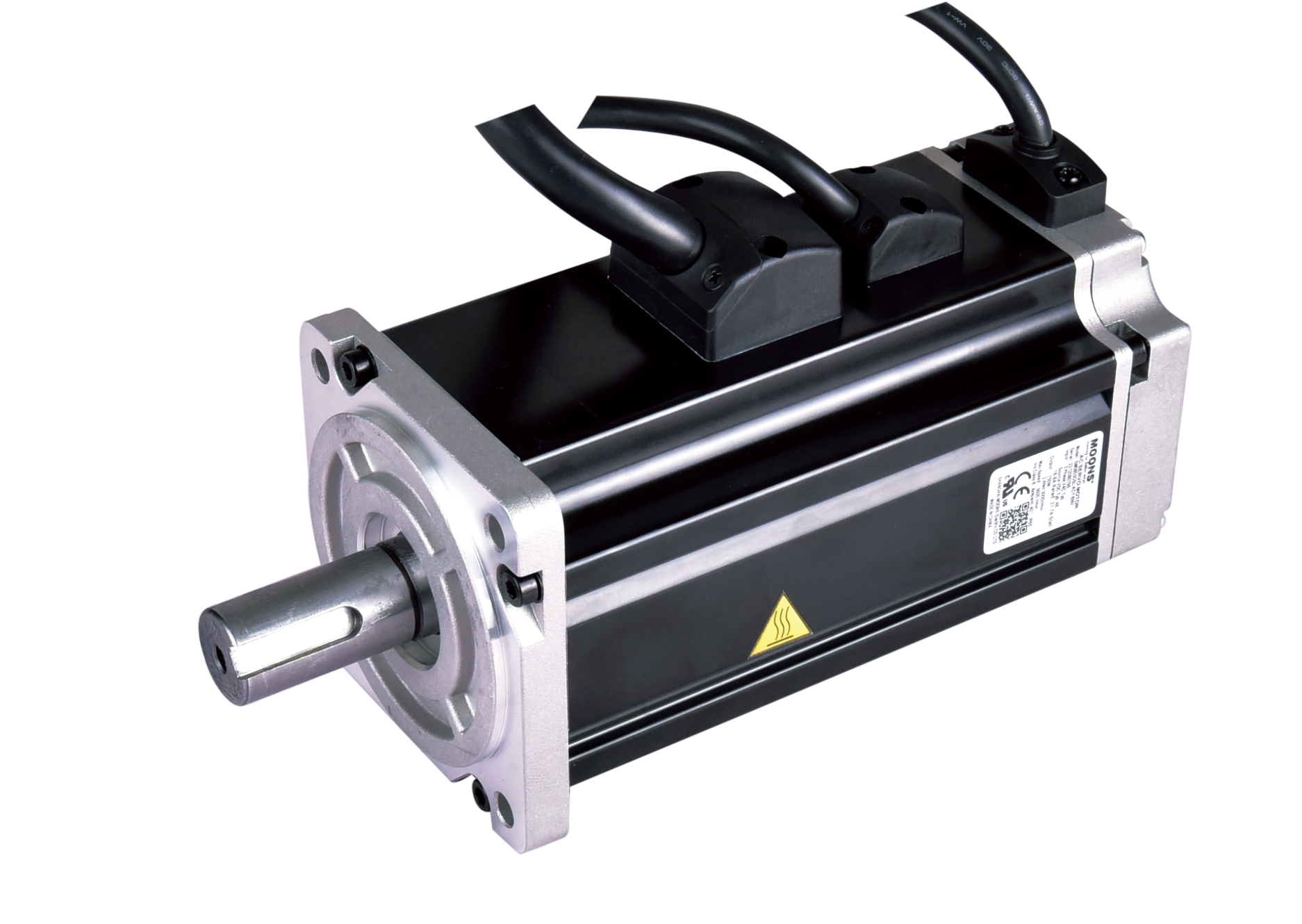 750 W Servo Motor w/ 16-bit Incremental Magnetic Encoder and electromagnetic brake, 48 VDC Winding - SM0803GSL-KCY-BNV
