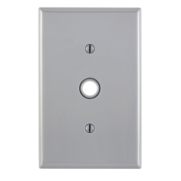 Leviton Wallplates Mid Nyl 1G Tel-Gy - PJ11-GY