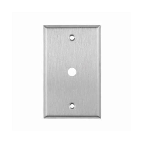 Mulberry Number of Gangs: 1 430 Stainless Steel, Satin Finish - 97201
