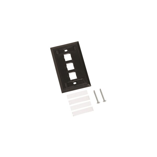 Commscope Electrical Box, Number of Gangs: 1 Black - M13L-003