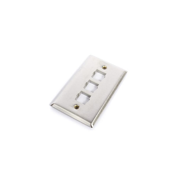 Commscope Electrical Box, Number of Gangs: 1 Stainless Steel, Gray - M13SP