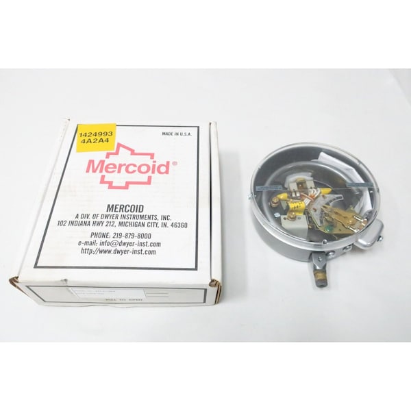 Interruptor de presión Dwyer 10-300 PSI 120/240V-CA 120/240V-CC - DAF-31-153-9