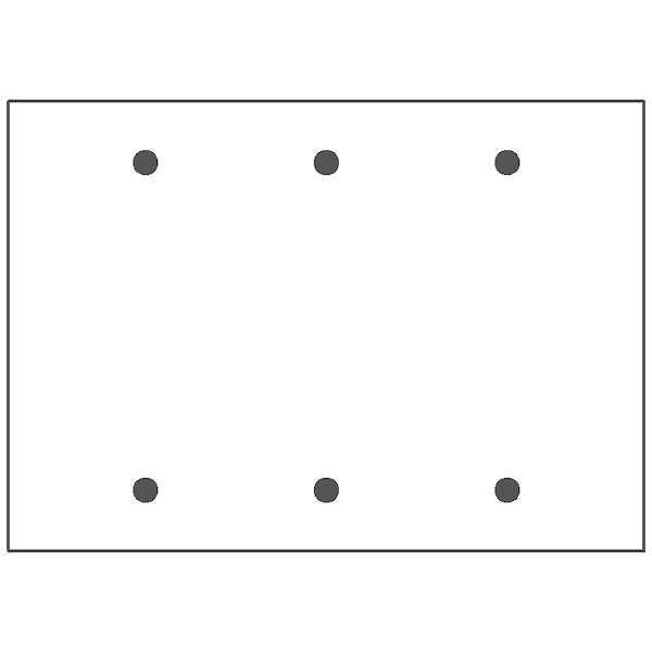 Mulberry Number of Gangs: 3 Cold-Rolled Steel, Painted/Smooth Semi-Gloss Finish, Ivory - 84153