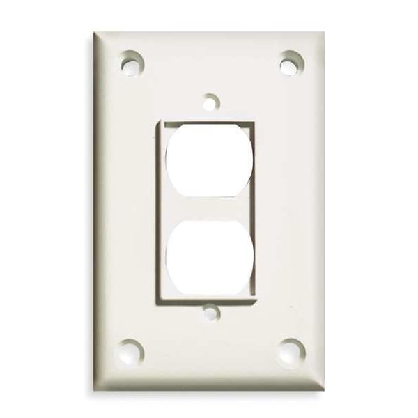 Cortech Duplex Wall Plates and Covers, Number of Gangs: 1 Polycarbonate and Nylon Blend, Textured Finish - TPDR