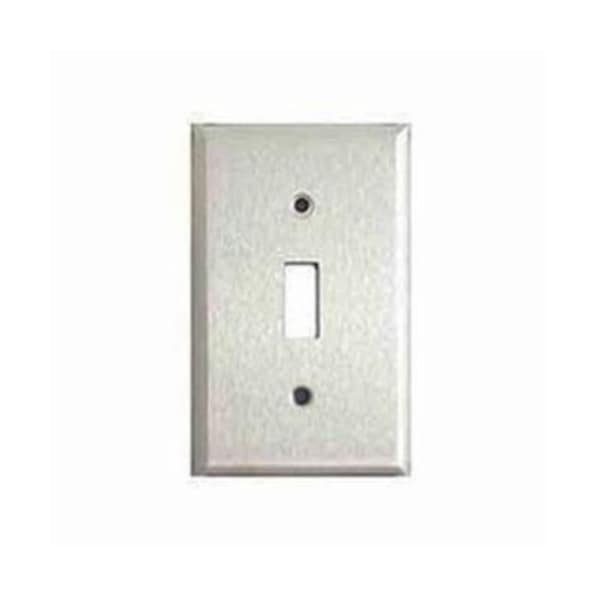 Mulberry Number of Gangs: 1 430 Stainless Steel, Satin Finish - 97071