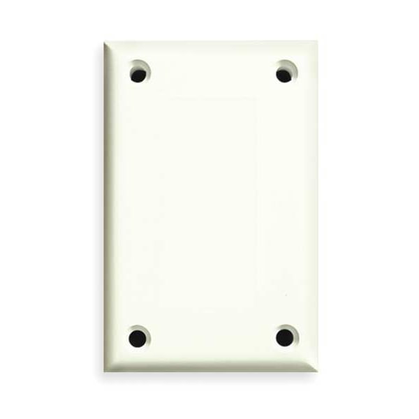 Cortech Blank Wall Plates and Covers, Number of Gangs: 1 Polycarbonate and Nylon Blend, Textured Finish - TPBB