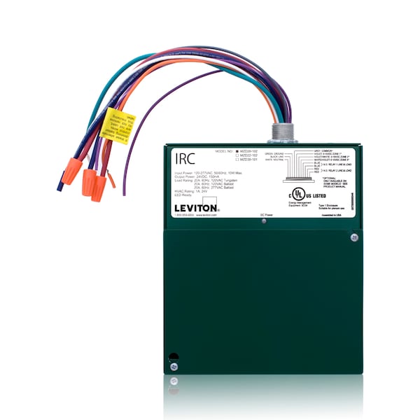 Leviton DIMMERS AND ACCESSORIES IRC DIM 3-10V 1-347 RLY - MZD30-C01