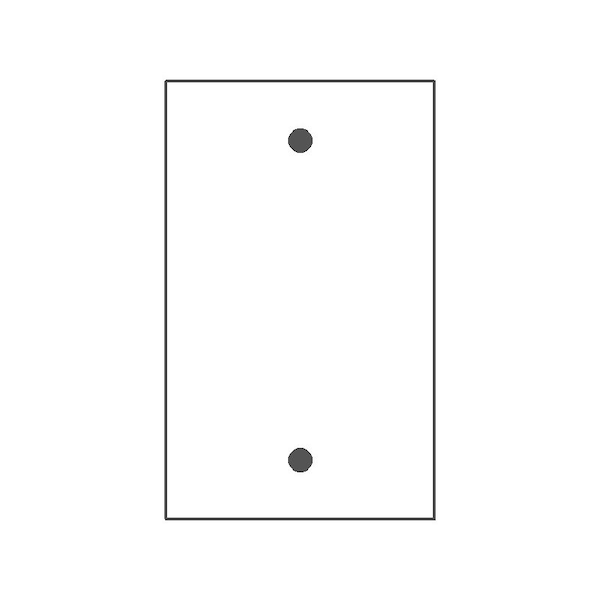 Mulberry Number of Gangs: 1 Cold-Rolled Steel, Painted/Wrinkle Finish, White - 85151