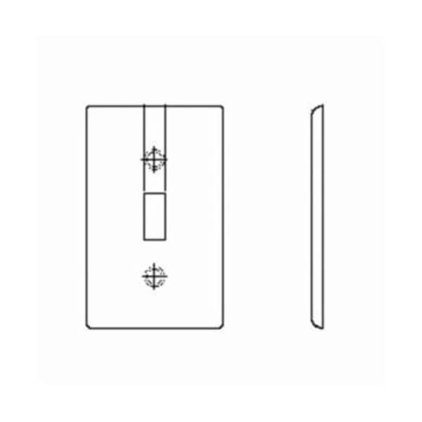 Leviton Wallplates Standard Wallplate Dup Recep-Dec Brown - 80746