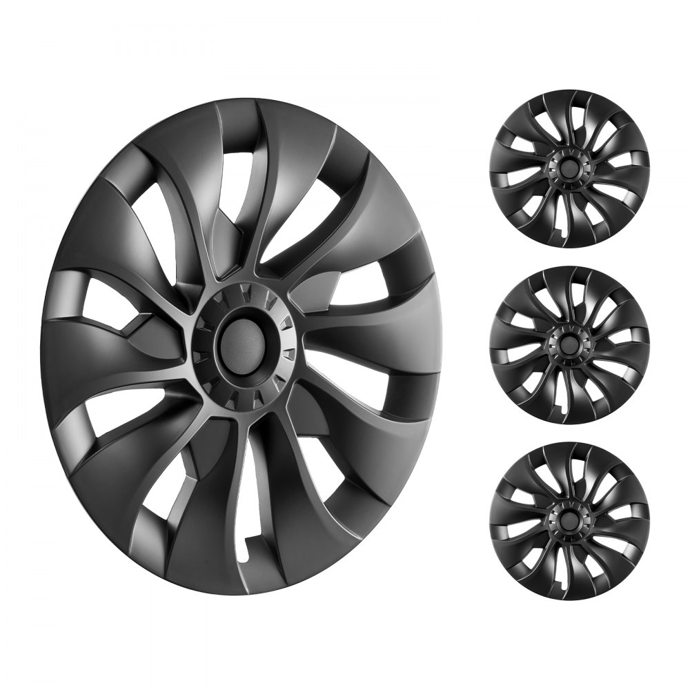 VEVOR 18" Wheel Rim Cover for 2017-2023 Model 3 Hubcap with Valve Nozzle Hole - QFGLGGZYKQFGH7FG8V0