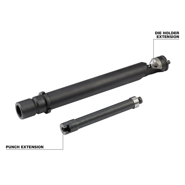 Milwaukee Tool Die Holder Extension for M12 FUEL 16 Gauge Nibbler - 49-72-0152