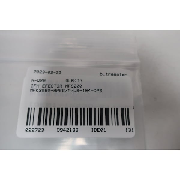 Interruptor de proximidad Ifm - MFS200 MFK3060-BPKG/M/US-104-DPS