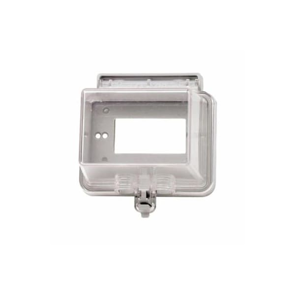 Leviton Wallplates 1G Horiz Dec Whl In Use Cvr Clr - 5997-DCL