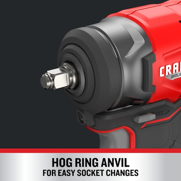 Craftsman Cordless Impact Wrench, 3/8", V20 - CMCF911B