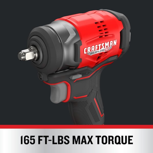 Craftsman Cordless Impact Wrench, 3/8", V20 - CMCF911B