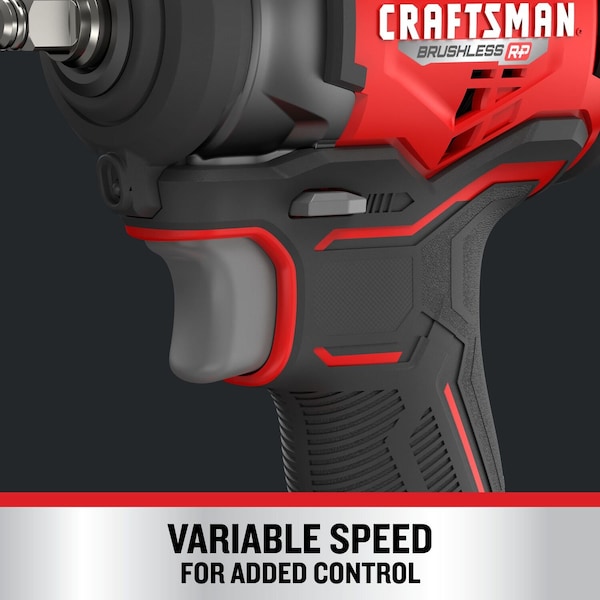 Craftsman Cordless Impact Wrench, 3/8", V20 - CMCF911B
