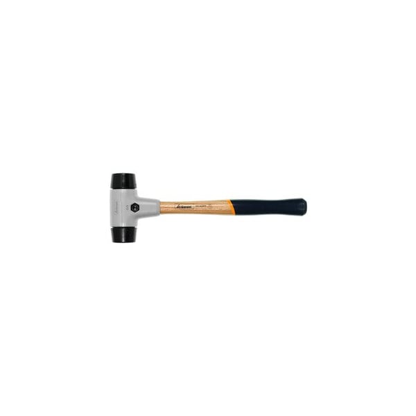 Garant Soft-faced Hammer with Rubber Inserts, Black, Face Dia: 40 mm - 752500 40G