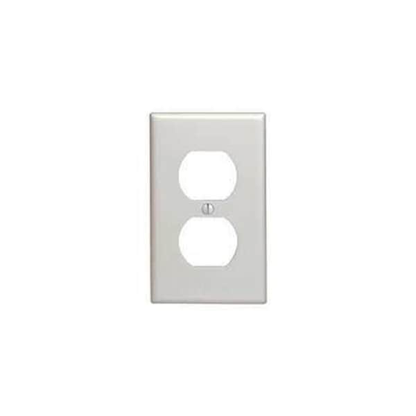 Mulberry Number of Gangs: 1 Steel, Semi-Gloss Finish, White - 86801