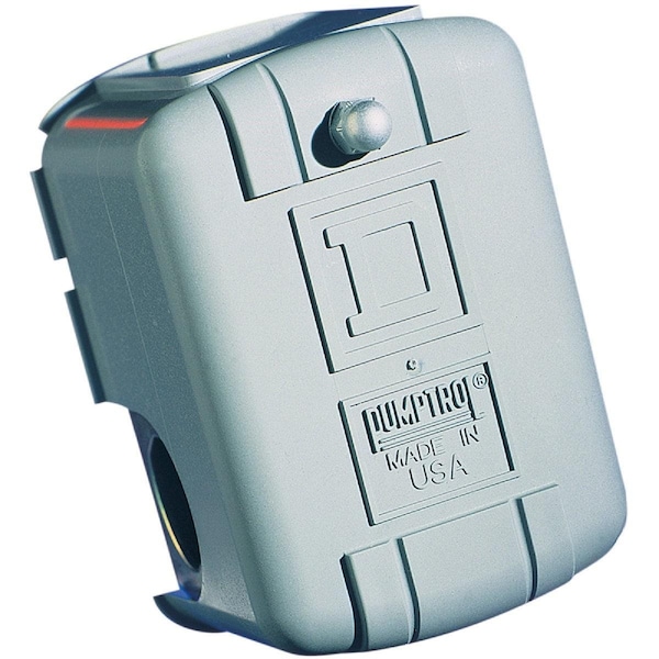 Interruptor de presión de 2 polos Square D Pumptrol 20 - 40 psi accionado por diafragma - FSG2J20PCP