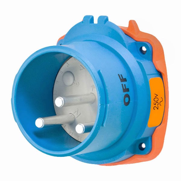 Meltric 63-68072-A155 INLET WITH NO LOCKOUT HOLE - 63-68072-A155