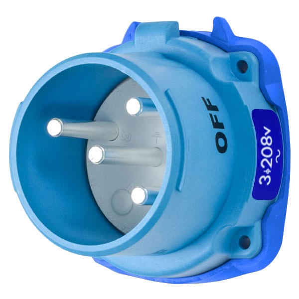 Meltric 33-18163-A155 INLET WITH NO LOCKOUT HOLE - 33-18163-A155