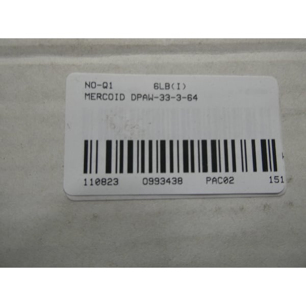 Interruptor de presión Mercoid 0-30PSI 120/240/440V-AC - DPAW-33-3-64
