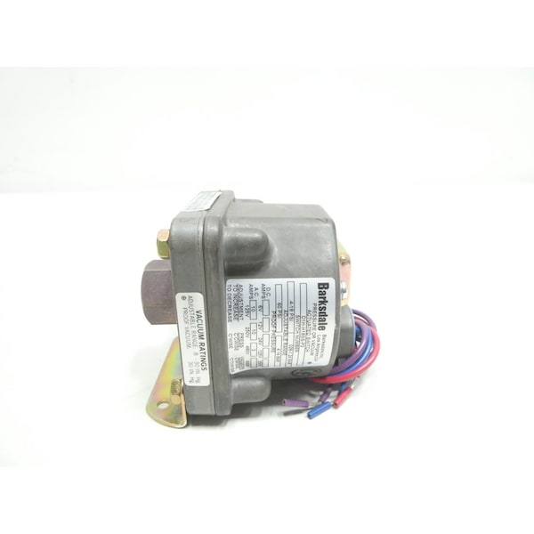 Interruptor de presión Barksdale 0.4-18PSI 125/250/480V-AC - D1H-H18SS-P2
