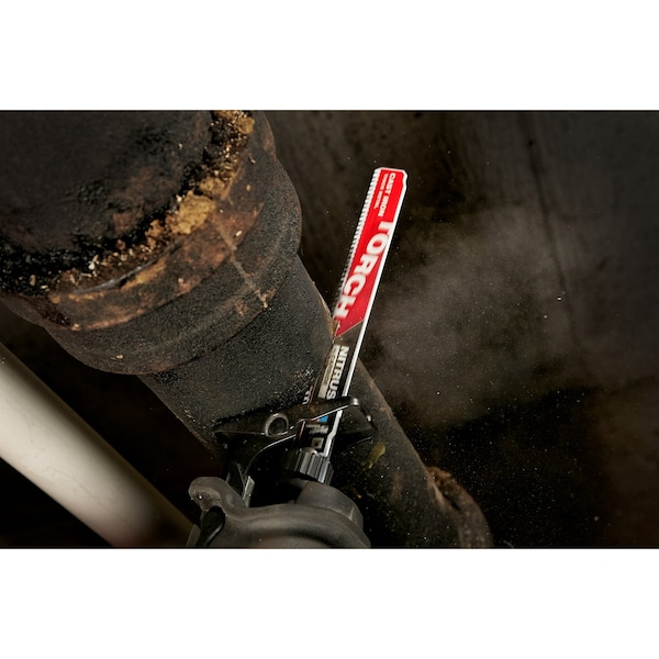 Milwaukee Tool 9" L x 7 TPI Reciprocating Saw Blade - 48-00-5562