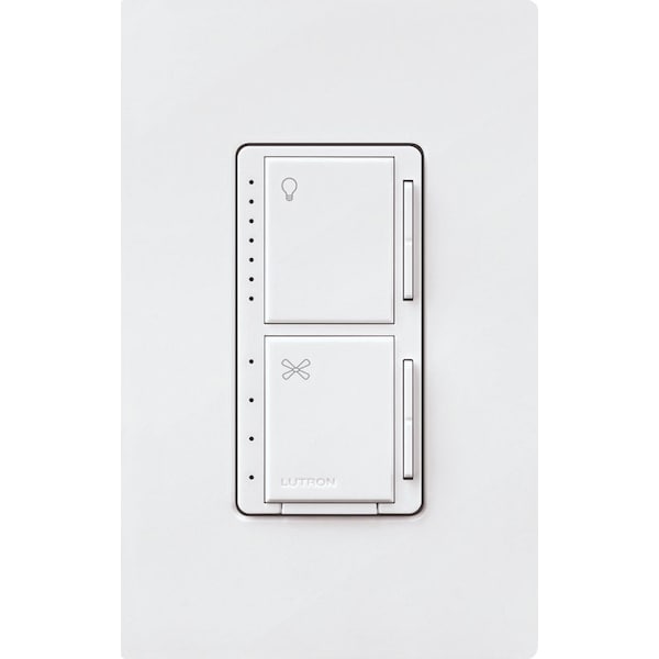 Lutron Maestro Fan&Dimm Control - MACL-LFQH-WH