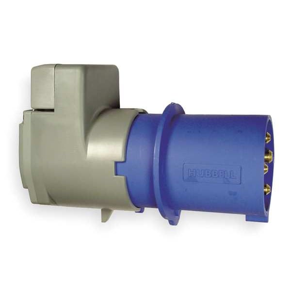 Hubbell Pin and Sleeve Plug, 3P, 4W, 60A, 250V - A460P9