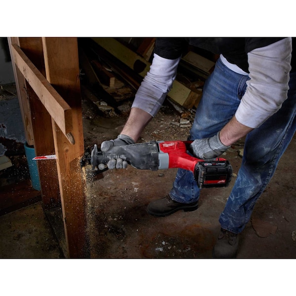 Milwaukee Tool Cordless Combo Kit, w/Orbit Sander, w/5AH - 2696-26, 2648-20, 48-11-1850