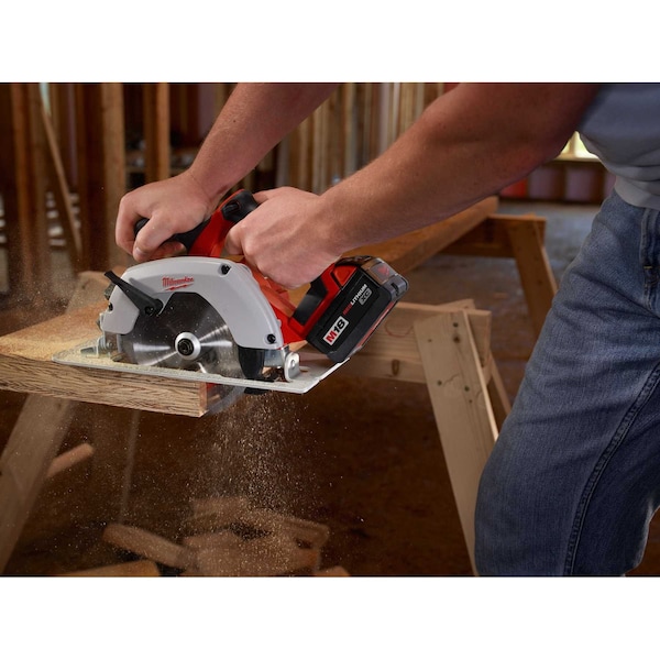 Milwaukee Tool Cordless Combo Kit, w/Orbit Sander, w/5AH - 2696-26, 2648-20, 48-11-1850